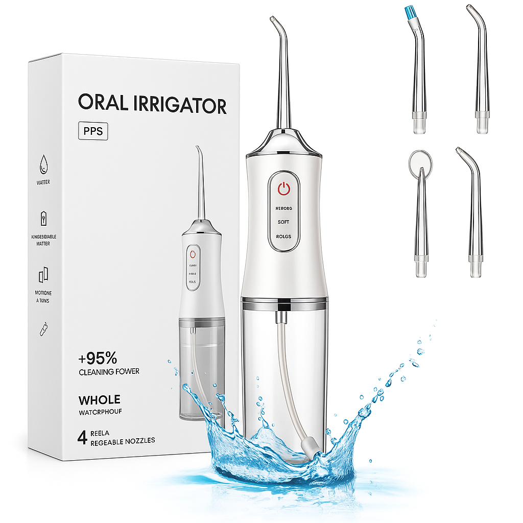 COMBO IRRIGADOR BUCAL + LAPIZ BLANQUEADO