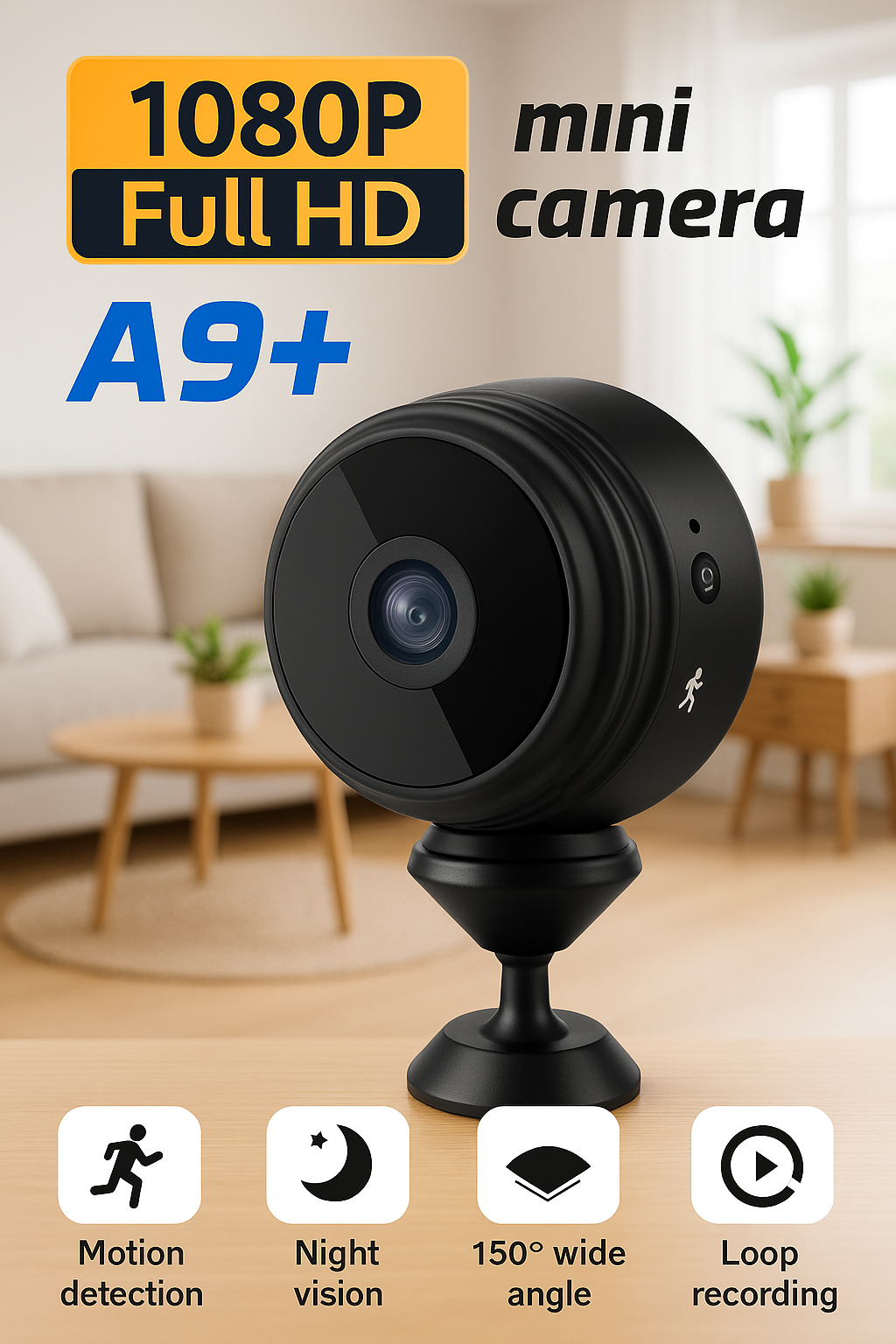 2 Mini cámaras de seguridad Espía