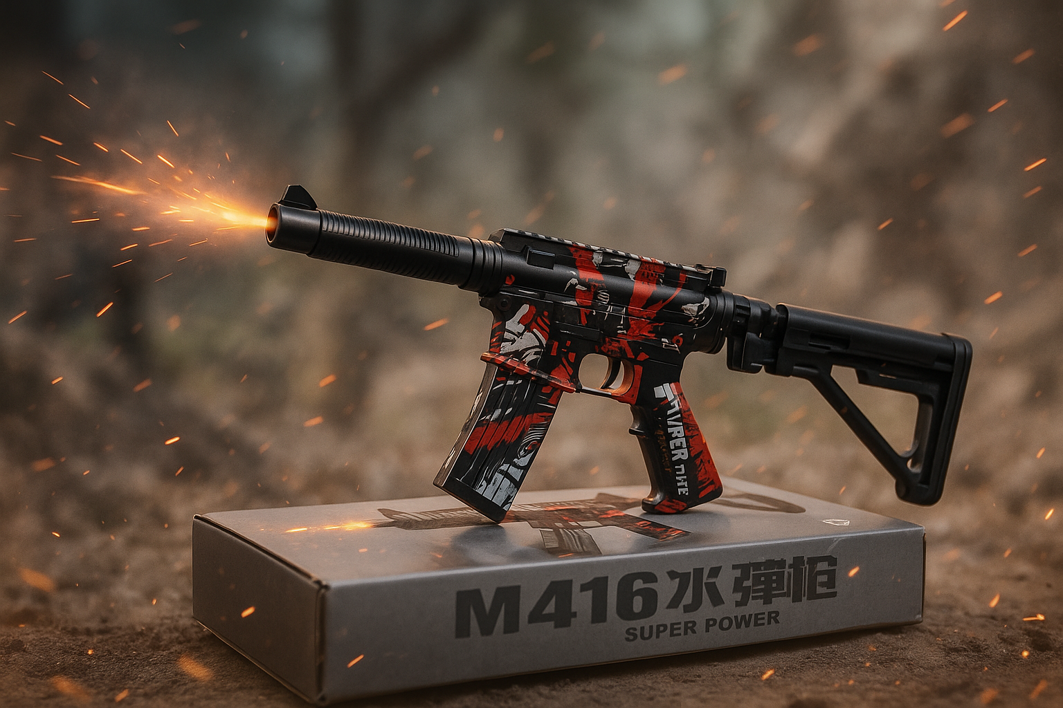 Pistola M416 Hidrogel