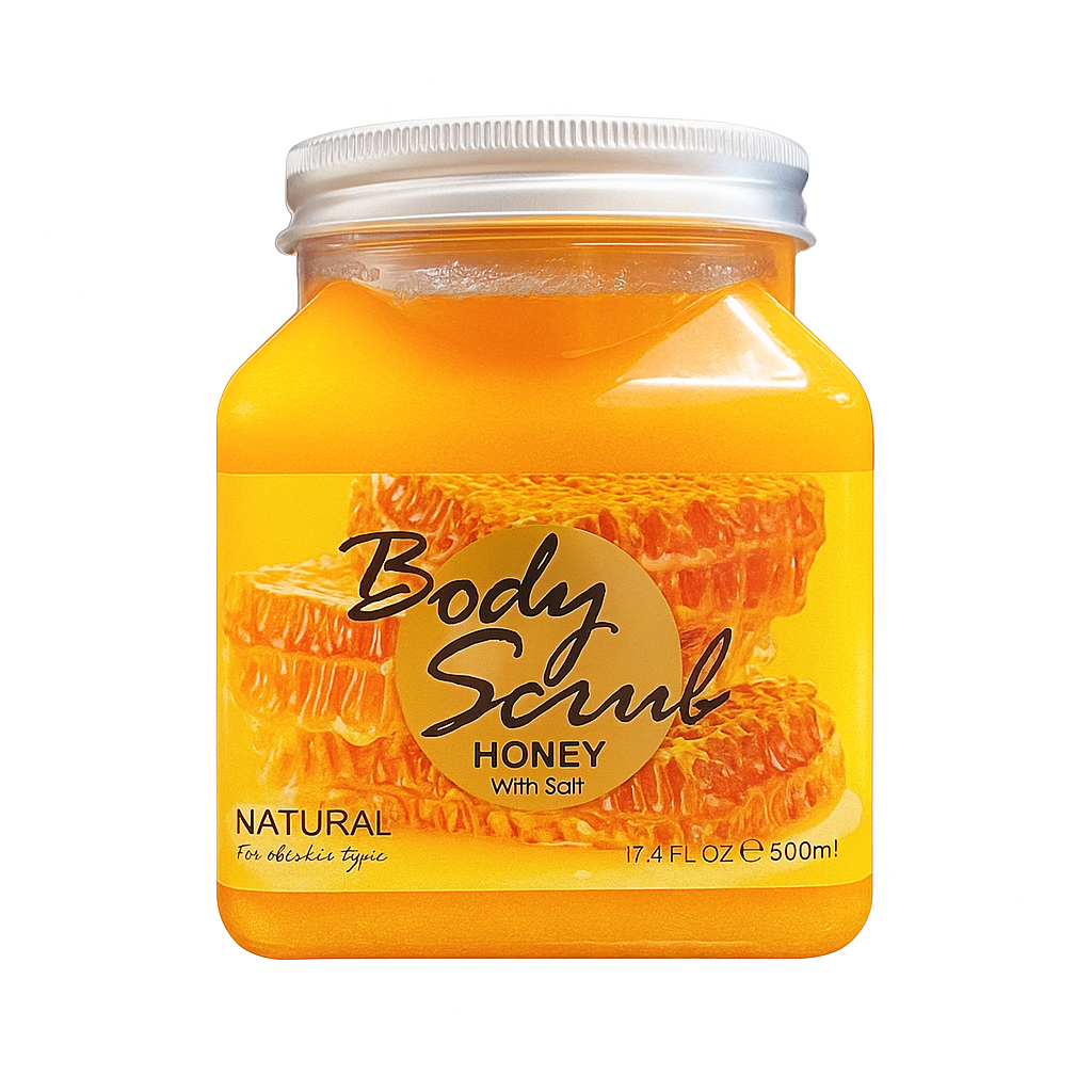 Exfoliante corporal Miel con sal 500ml