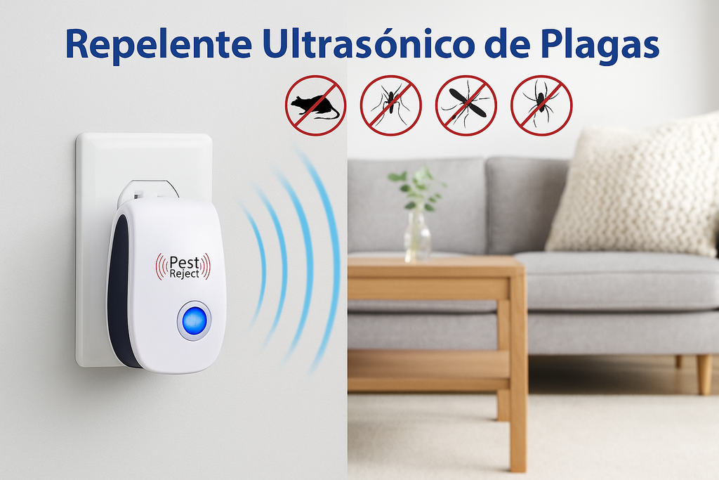 Repelente ultrasónico de plagas, ratones