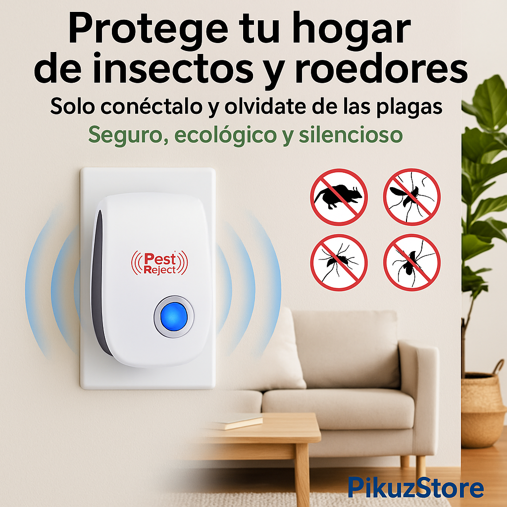 Repelente ultrasónico de plagas, ratones