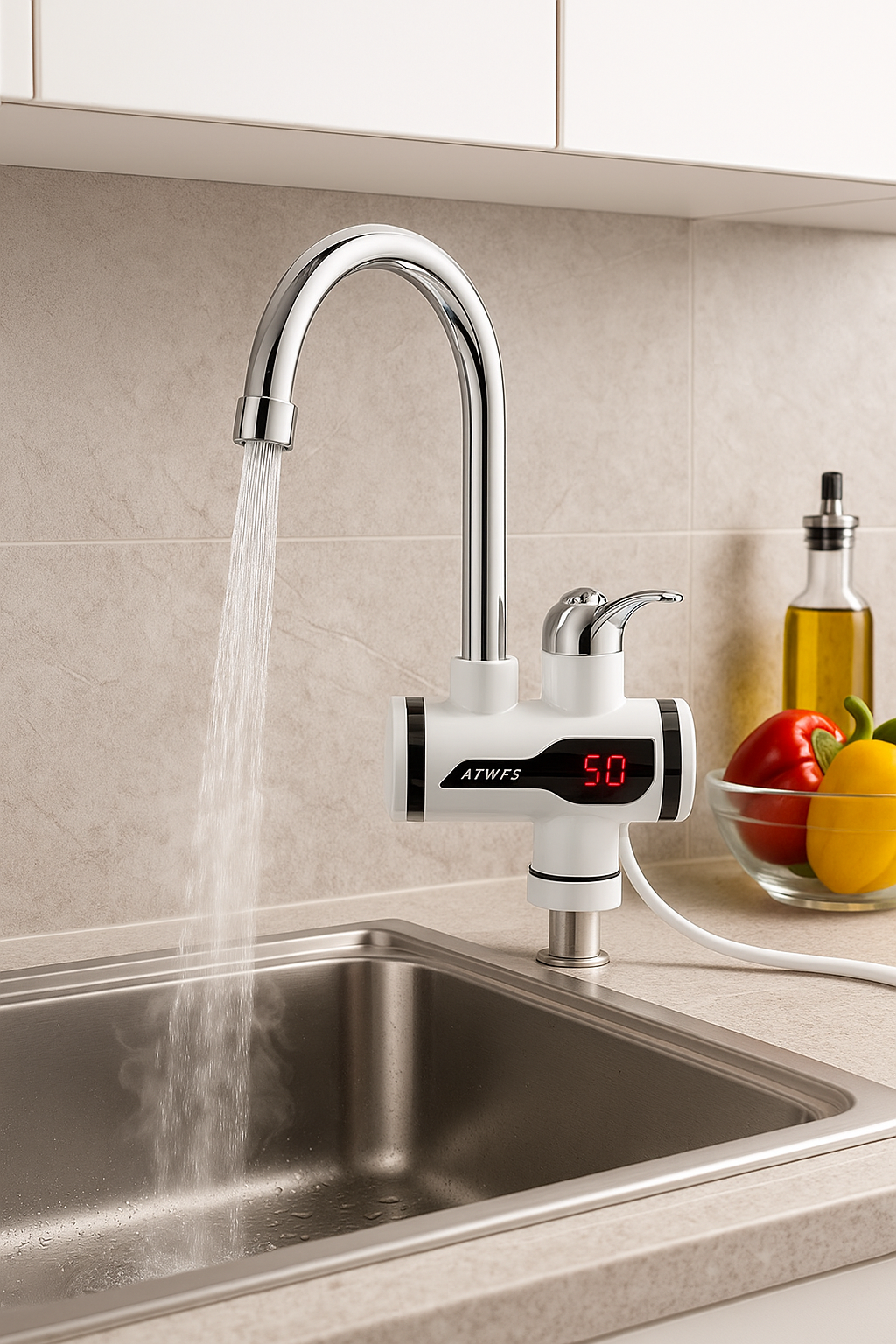 Caño calentador de agua