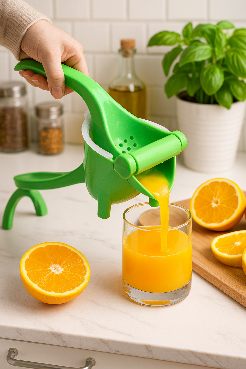 Exprimidor Manual de jugo de frutas